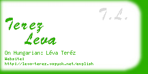 terez leva business card